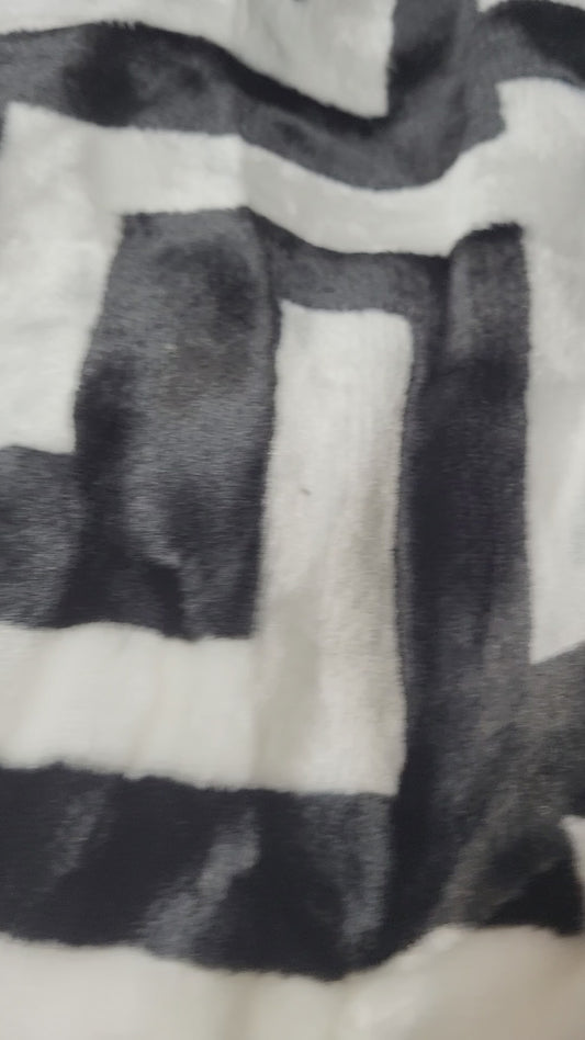 Manta Súper Suave 2-Ply ALZALUX 220×240 cm – 3,5 kg (4 colores) - NEGRO