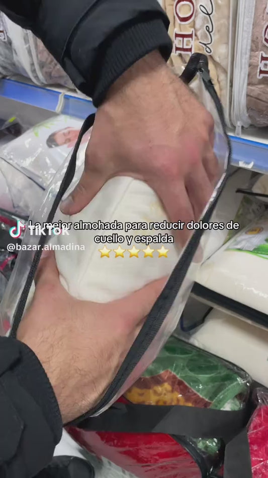 Almohada Viscoelástica con Fibra de Aloe Vera