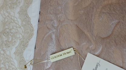 Juego de Cama para Ajuar "Perez" – Lujo y Sofisticación para tu Dormitorio - COLOR CAPUCHINO