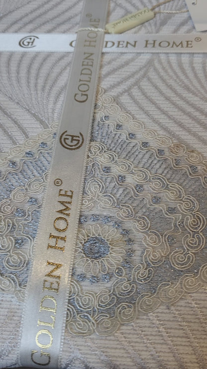 Juego de Cama de Lujo "Loren" – Diseño Moderno y Elegante para tu Dormitorio - COLOR GRIS