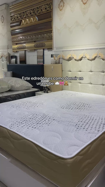 EDREDÓN BORREGO NÓRDICO MODELO peluche marmoleado - COLOR ROSA