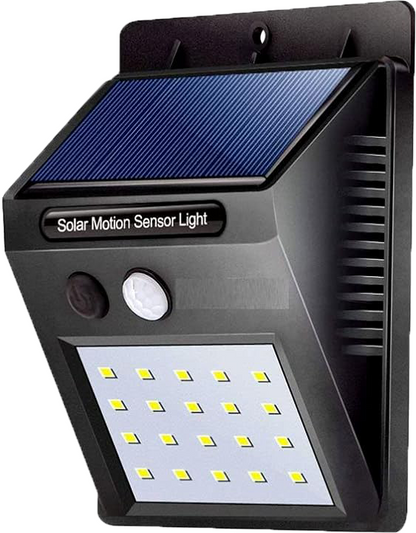 PACOTE COM 3 PROJETORES SOLARES LED-30 SENSORES