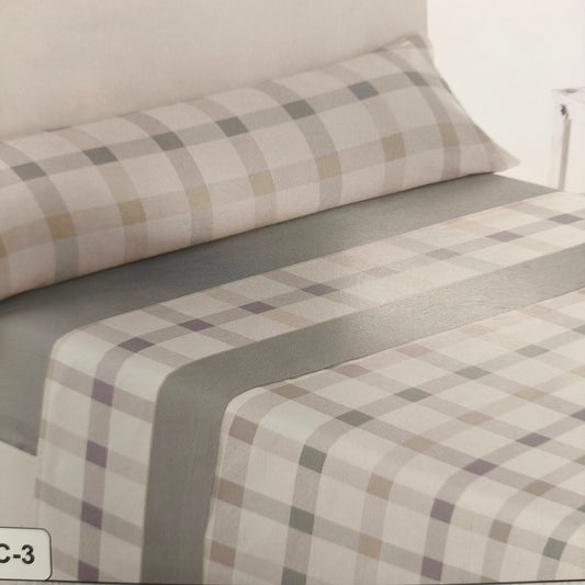 Juego de Sábanas Coralina Premium 180 GSM – Invierno, 3 Piezas, Extra Suaves y Térmicas – Estilo Moderno (Camas 90/135/150)