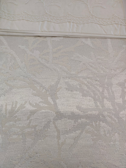Juego de Cama para Ajuar "Torino" – Sofisticación Natural en tu Dormitorio - COLOR CREMA