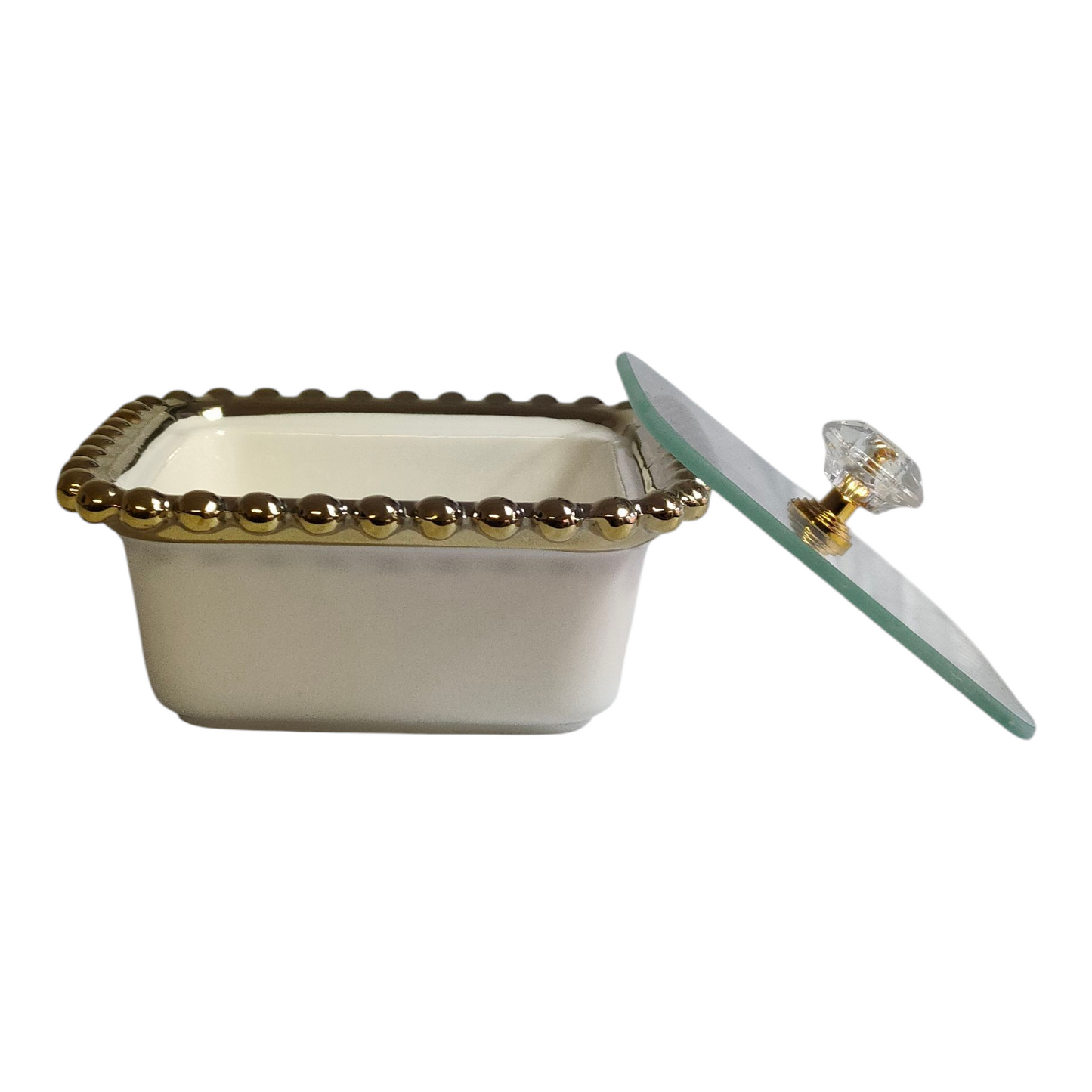 🍯 Set de Condimenteros de 6 Piezas con Bandeja Dorada — Elegancia y Funcionalidad en tu Mesa ✨