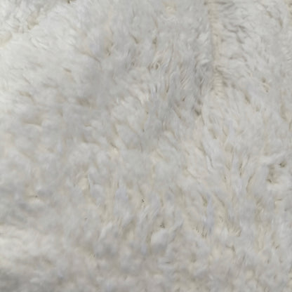 Edredón Aterciopelado con Borreguito MODELO TRAMA DE CANALÉ TRENZADO - COLOR MARRÓN