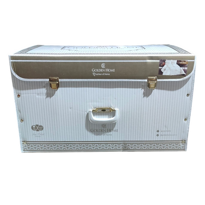 Juego de Cama "Lavinya" – Elegancia en Tonos Dorados para un Dormitorio Sofisticado