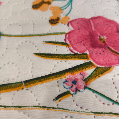 Colcha Bouti Reversible  — Modelo FLORAL