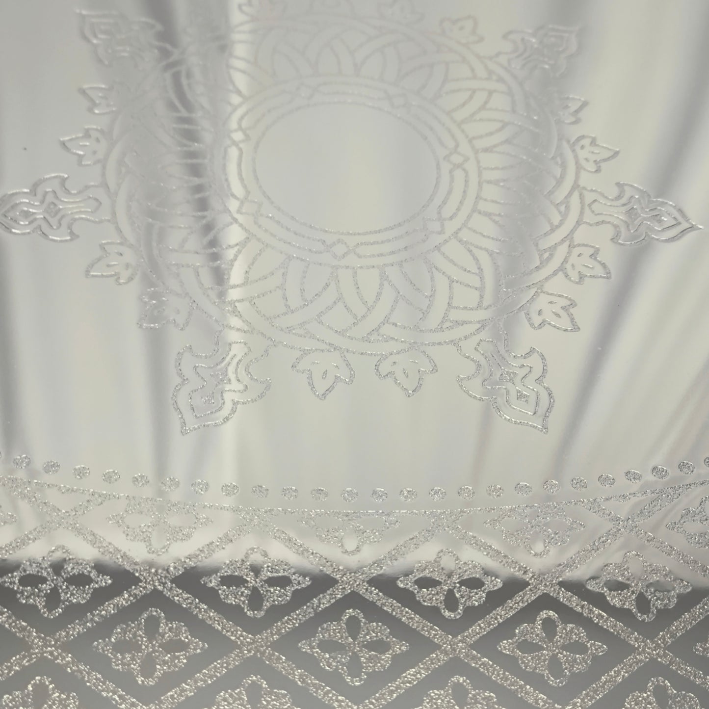 Bandeja Rectangular Dorada de Lujo con Asas – 55 x 40 cm | Bandeja Elegante para Servir y Decorar