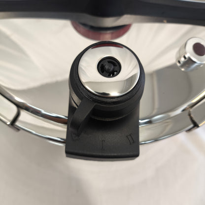 Olla a Presión de Acero Inoxidable con Cestillo Vapor