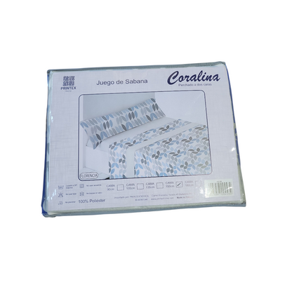 Juego de Sábanas Coralina Premium 180 GSM – Invierno, 3 Piezas, Extra Suaves y Térmicas – Estilo Moderno (Camas 90/135/150)