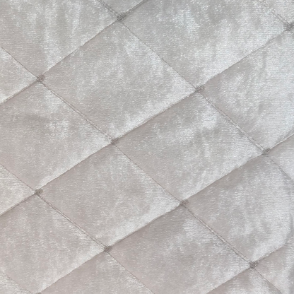 Set de Cama de Lujo "Marianna" – Cubrecama Acolchado con Encaje - COLOR CAPUCHINO