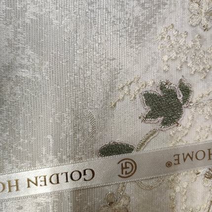 Luxury Bedding Set "Messina" – Floral Elegance for Your Bedroom - CAPPUCCINO COLOR
