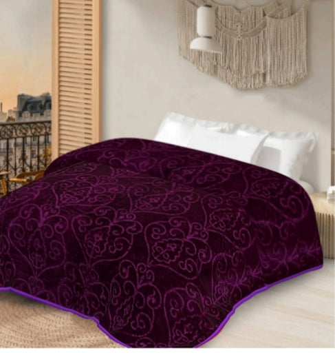 Manta Raschel 220 x 240 cm – 2 kg – 100% Poliéster