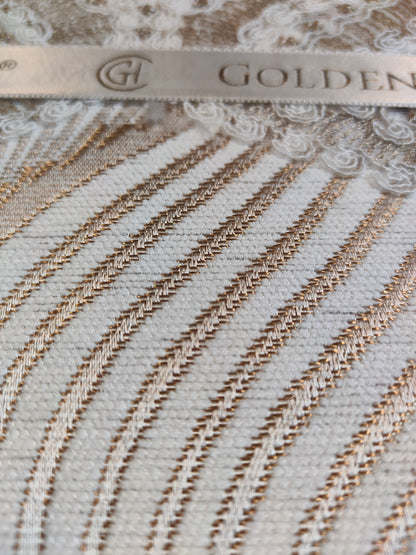 Juego de Cama de Lujo "Loren" – Diseño Moderno y Elegante para tu Dormitorio - COLOR CAPUCHINO