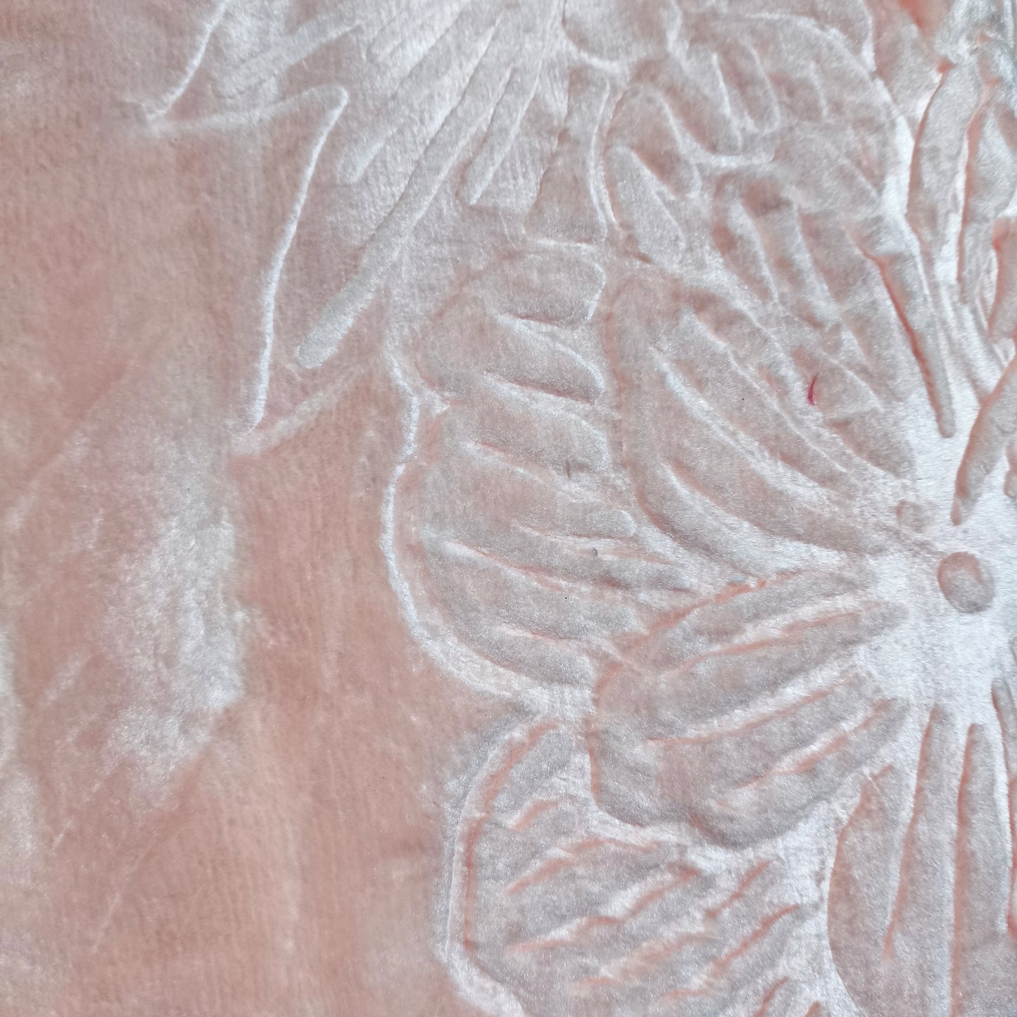 Manta de Felpa Color salmón - Extra Suave y Cálida para Invierno (200x230 cm, 4,5 kg)