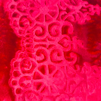 Manta de Felpa Color granate  - Extra Suave y Cálida para Invierno (200x230 cm, 4,5 kg)