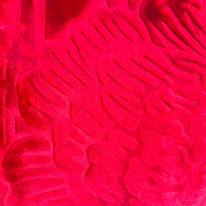 Manta de Felpa Color granate  - Extra Suave y Cálida para Invierno (200x230 cm, 4,5 kg)