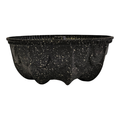 Molde  Antiadherente Negro Moteado — Para Bizcochos y Flanes