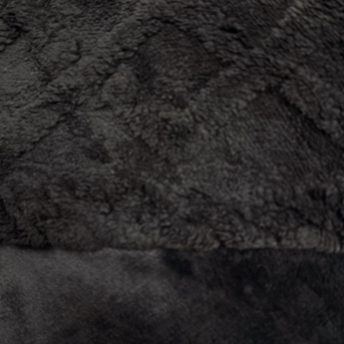 Edredón con TERCIOPELO Modelo Trenzas – 230 x 250 cm - COLOR NEGRO