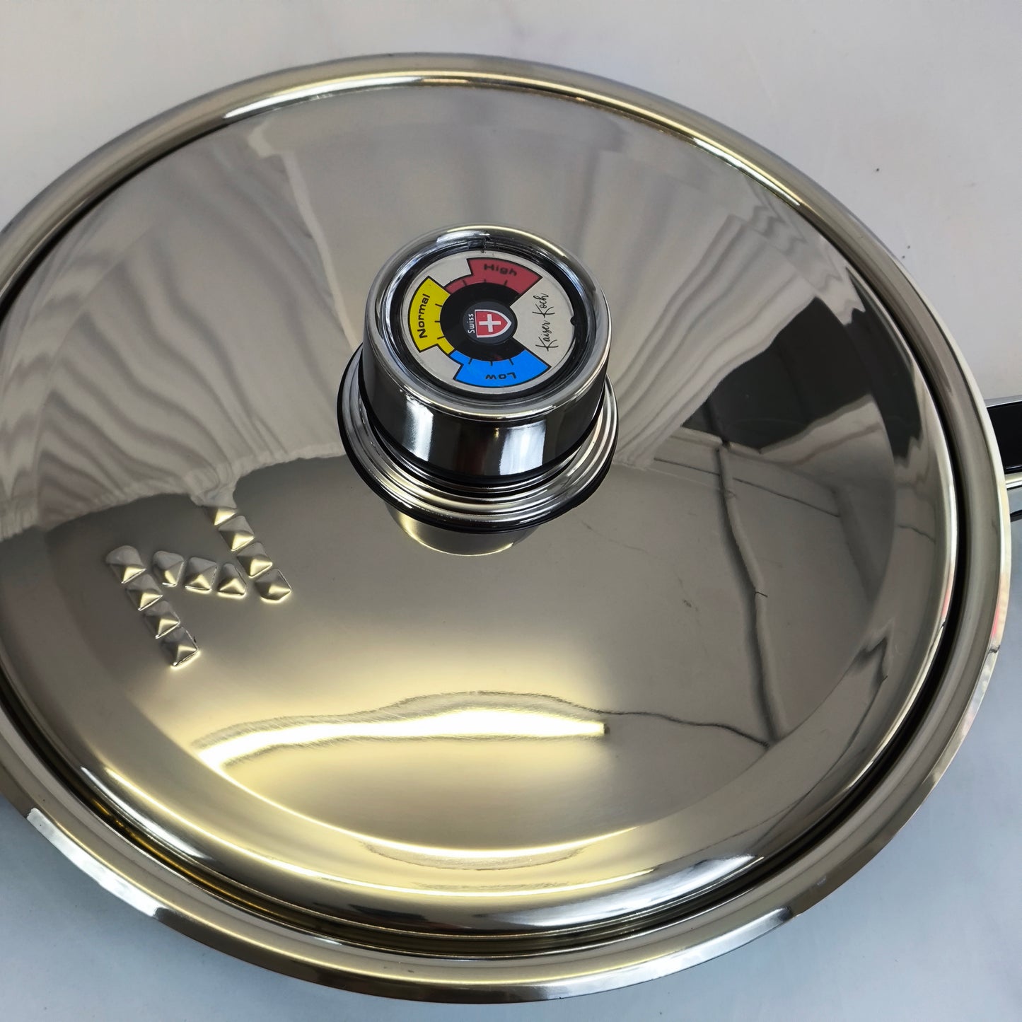 🥘 Batería de Cocina Premium de Acero Inoxidable con Control de Temperatura – 9 Piezas