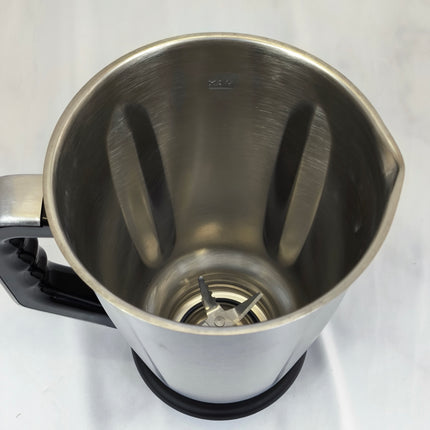 🥤 Batidora de Vaso Profesional 1200W Schleizer 1,5L Acero Inoxidable – 5 Velocidades + Función Pulse