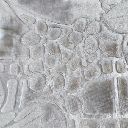 Manta de pelúcia bege - Extra macia e quente para o inverno (200x230 cm, 4,5 kg)