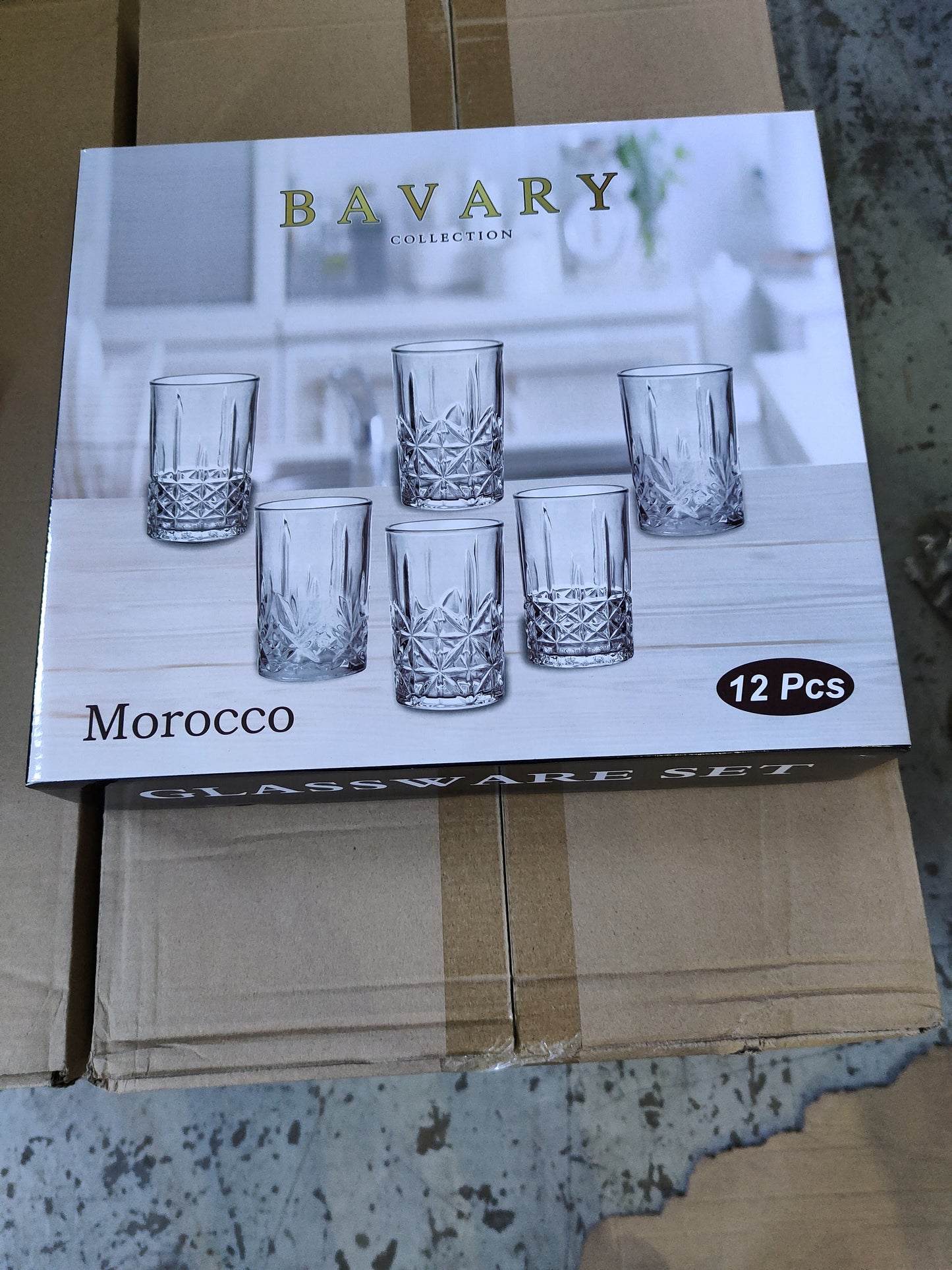 GLASSWARE 906A 12PCS/SET