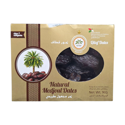 Dátiles Medjoul Qitaf - Caja Dorada 1KG