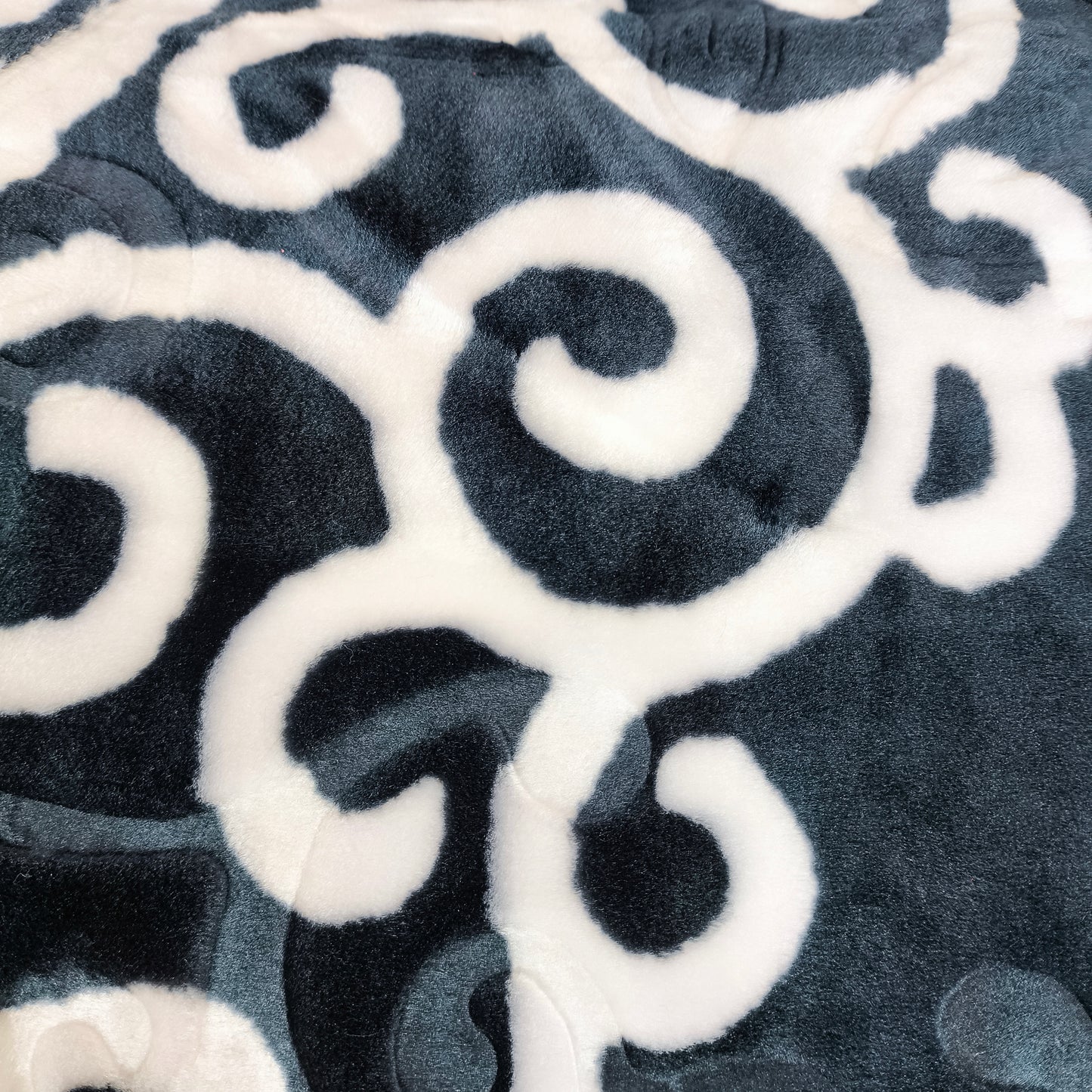 🛏️ Manta Premium LIXOURI Embossed 2 Ply – Extra Suave y Elegante (200 x 240 cm)