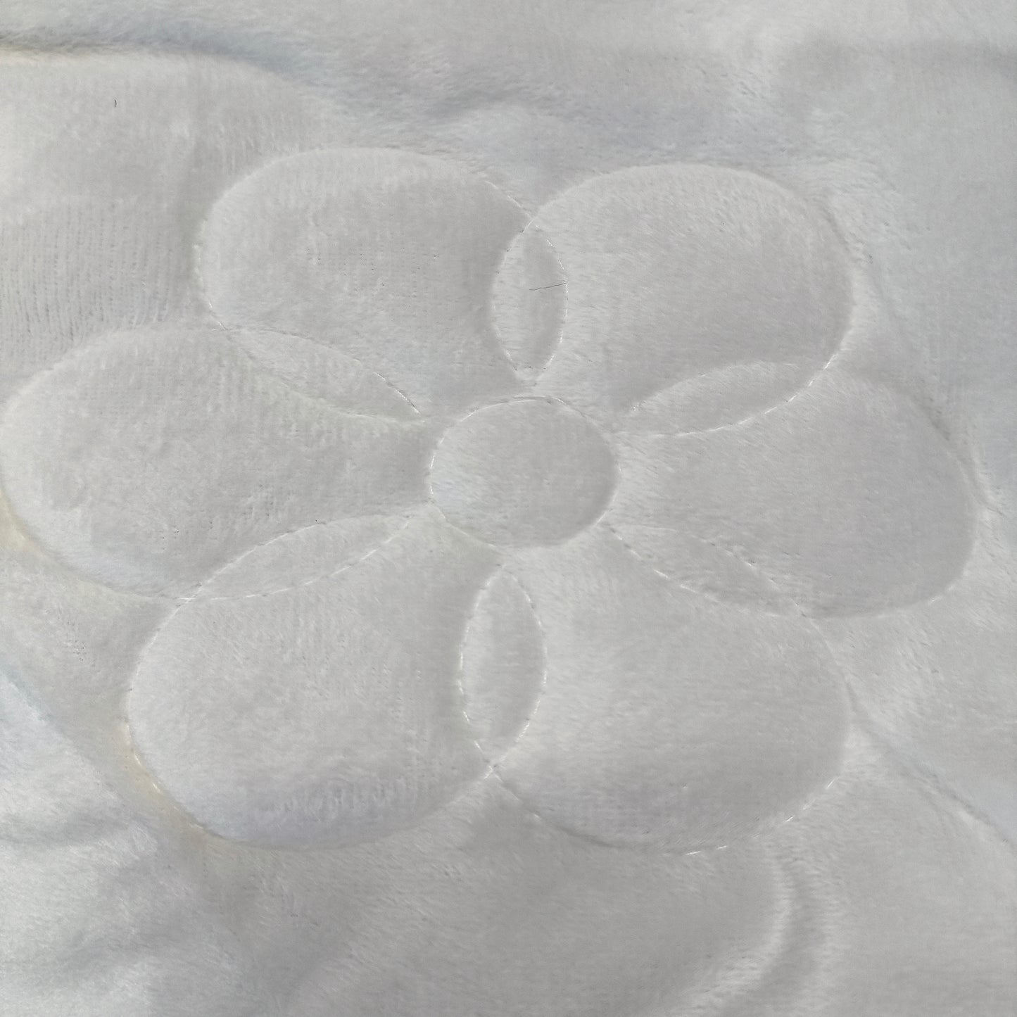 Edredón Aterciopelado con Borreguito MODELO TRAMA DE CANALÉ TRENZADO - COLOR MARRÓN