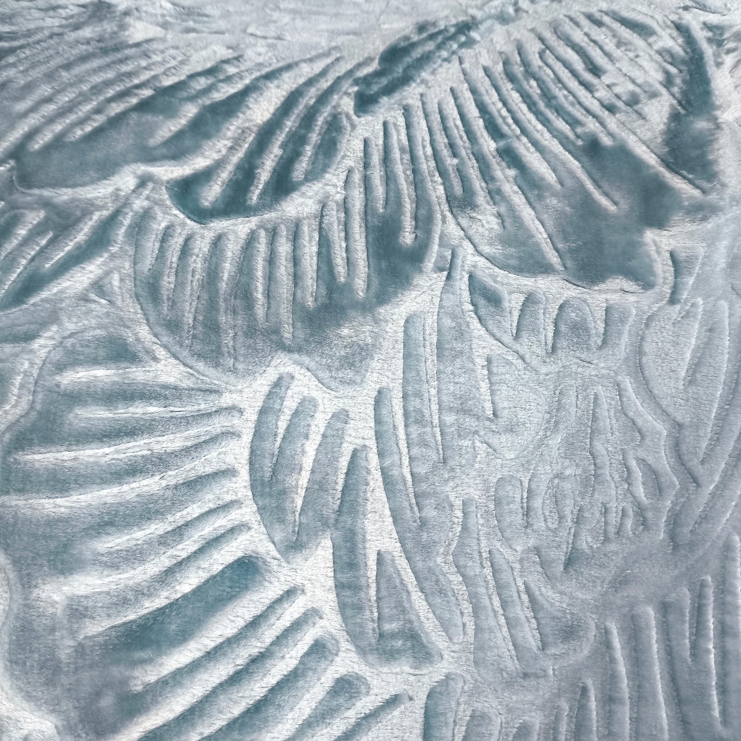 Manta de Felpa Color Azul - Extra Suave y Cálida para Invierno (200x230 cm, 4,5 kg)