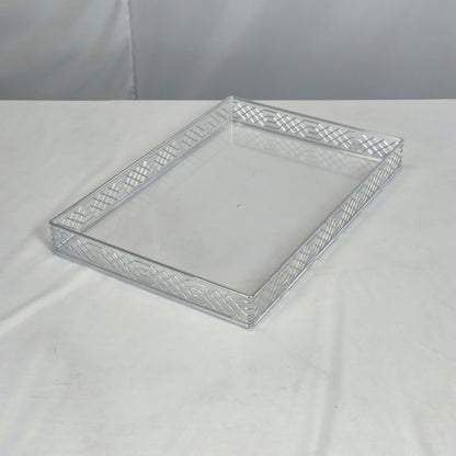 Bandeja Acrílica Transparente Rectangular – Organizadora y Decorativa