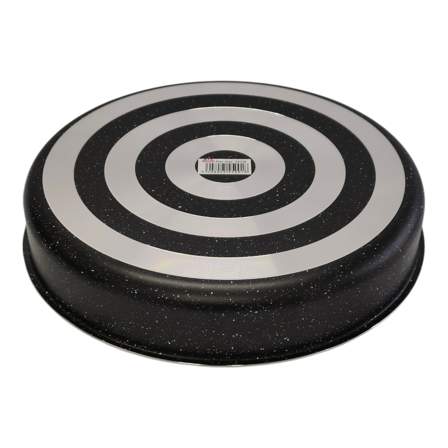 Bandeja Redonda para Horno Antiadherente  34cm Ø— Efecto Granito