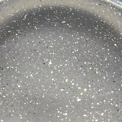 🖤 Batería de Cocina Antiadherente Premium 9 Piezas – Acabado Granito Negro con Tapas de Vidrio