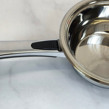 🥘 Bateria de Cozinha Premium de Aço Inoxidável com Controlo de Temperatura – 9 Peças