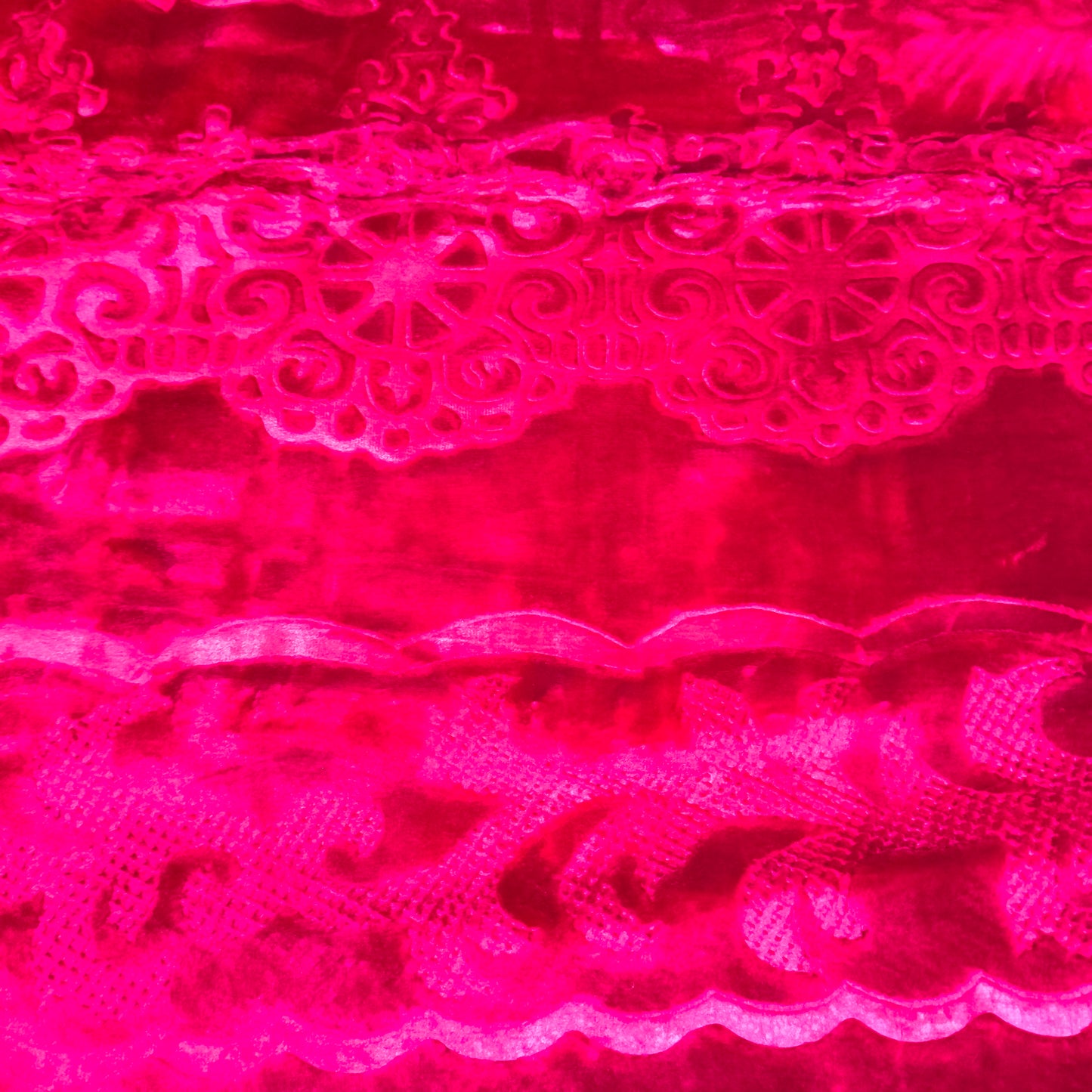 Manta de Felpa Color granate  - Extra Suave y Cálida para Invierno (200x230 cm, 4,5 kg)