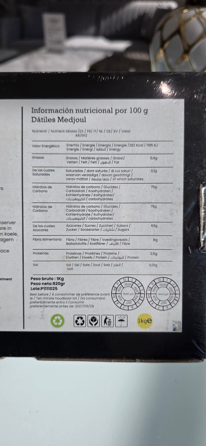Dátiles Medjoul Afnan - Caja Morada