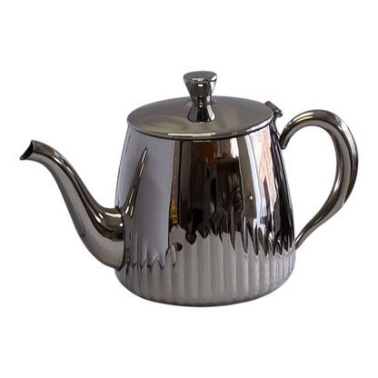 🏷 Tetera Marroquí de Acero Inoxidable 1,4 Litros – Diseño Tradicional y Elegante