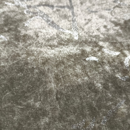 Alfombra de Salón Efecto Mármol 160x220 cm – Acabados Dorado o Plateado