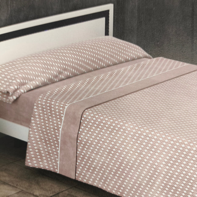 Jogo de lençóis de lã coral premium – Inverno, 3 peças, extra macio e térmico – Estilo moderno (Adequado para camas de 90/135/150 cm)