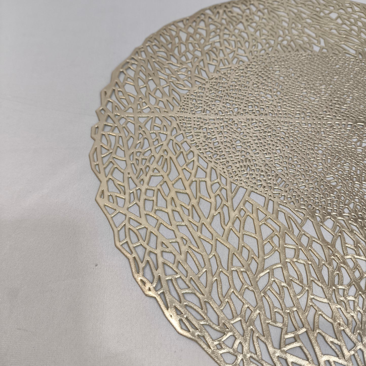 PACK X4 Manteles Individuales Decorativos con Diseño Entrelazado - 38,5cm