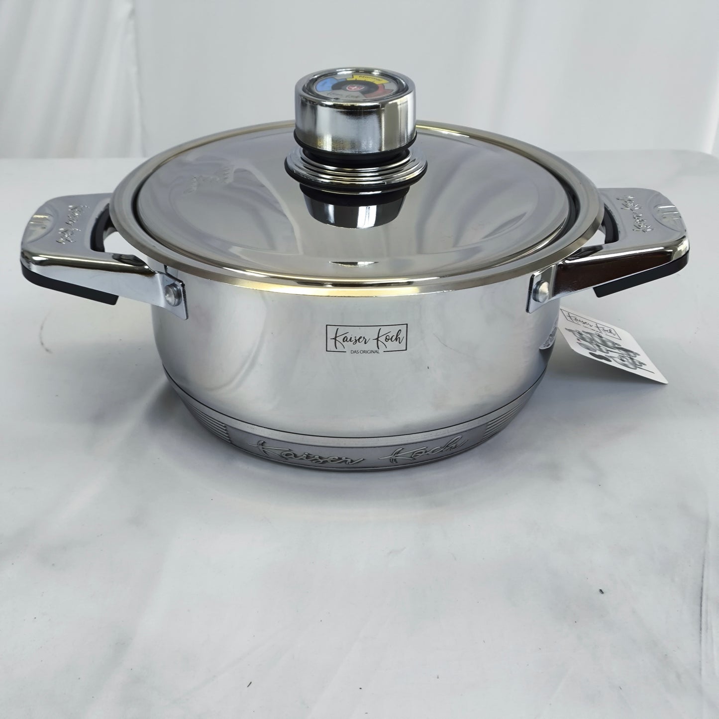 🥘 Batería de Cocina Premium de Acero Inoxidable con Control de Temperatura – 9 Piezas