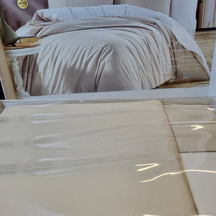 "Armoni" Bedding Set – Softness and Elegance in Premium Cotton - BEIGE COLOR
