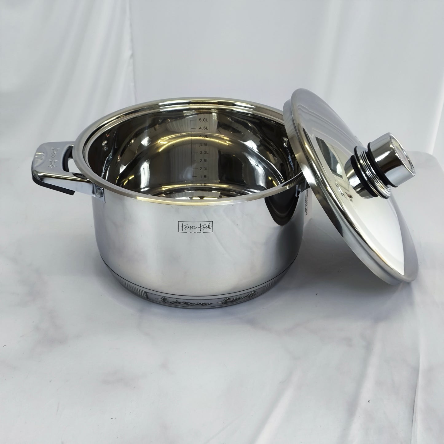 🥘 Batería de Cocina Premium de Acero Inoxidable con Control de Temperatura – 9 Piezas