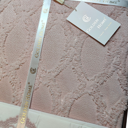 Juego de Cama Cher – Elegancia y Estilo para tu Dormitorio - COLOR ROSA PASTEL