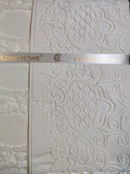 Juego de Cama Cher – Elegancia y Estilo para tu Dormitorio - COLOR CREMA