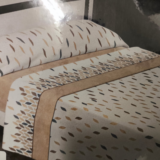 Juego de Sábanas Coralina Premium 180 GSM – Invierno, 3 Piezas, Extra Suaves y Térmicas – Estilo Moderno (Camas 90/135/150)