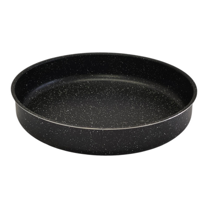 Bandeja Redonda para Horno Antiadherente  34cm Ø— Efecto Granito