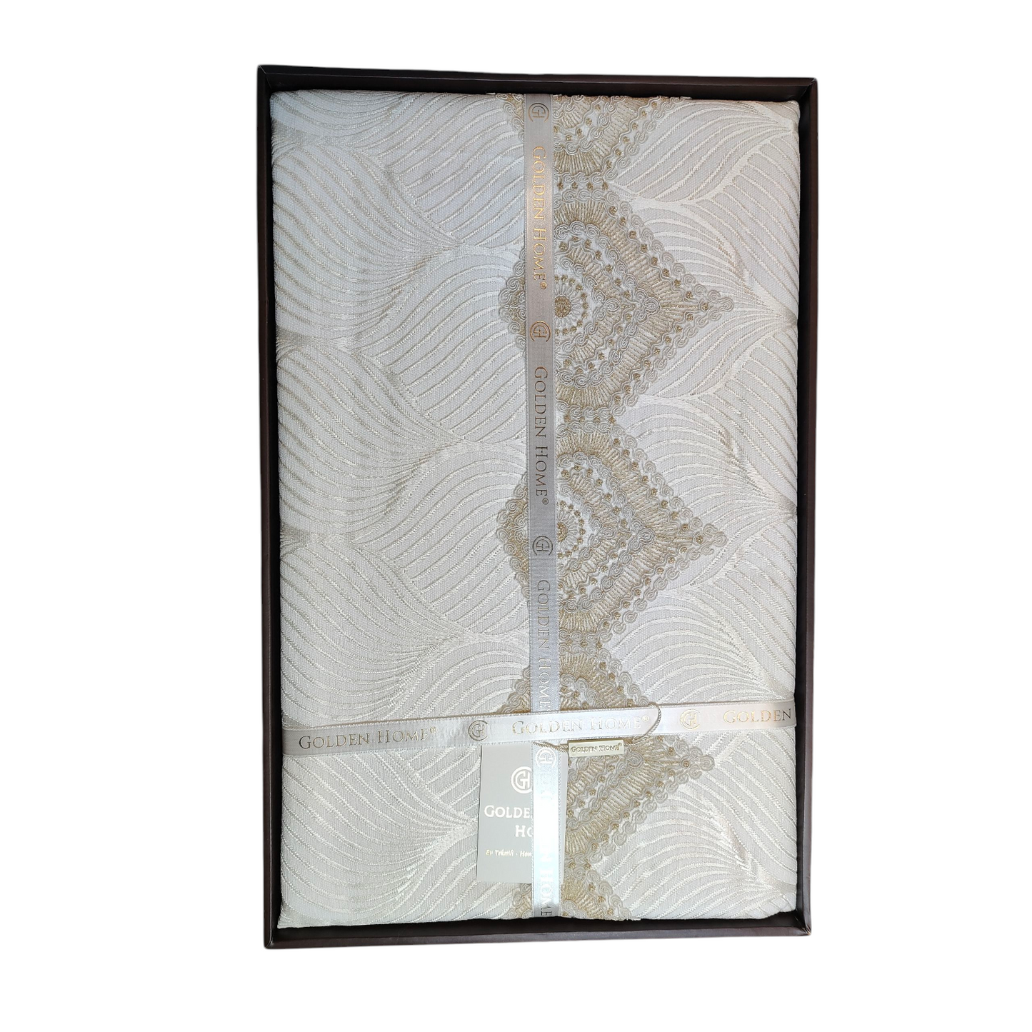 Juego de Cama de Lujo "Loren" – Diseño Moderno y Elegante para tu Dormitorio - COLOR CREMA